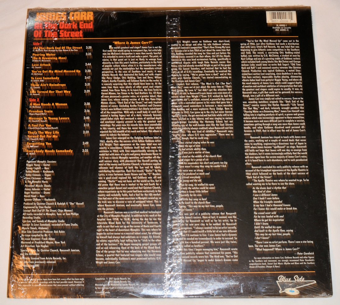 Carr, James - At The Dark End Of The Street