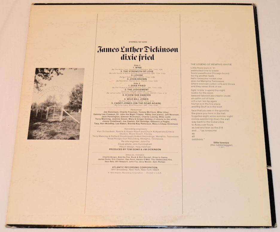 Dickinson, James Luther - Dixie Fried