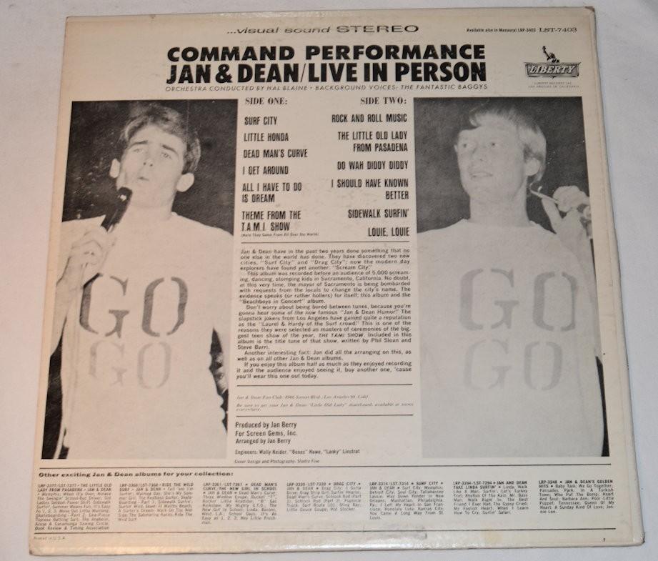 Jan & Dean - Command Performance