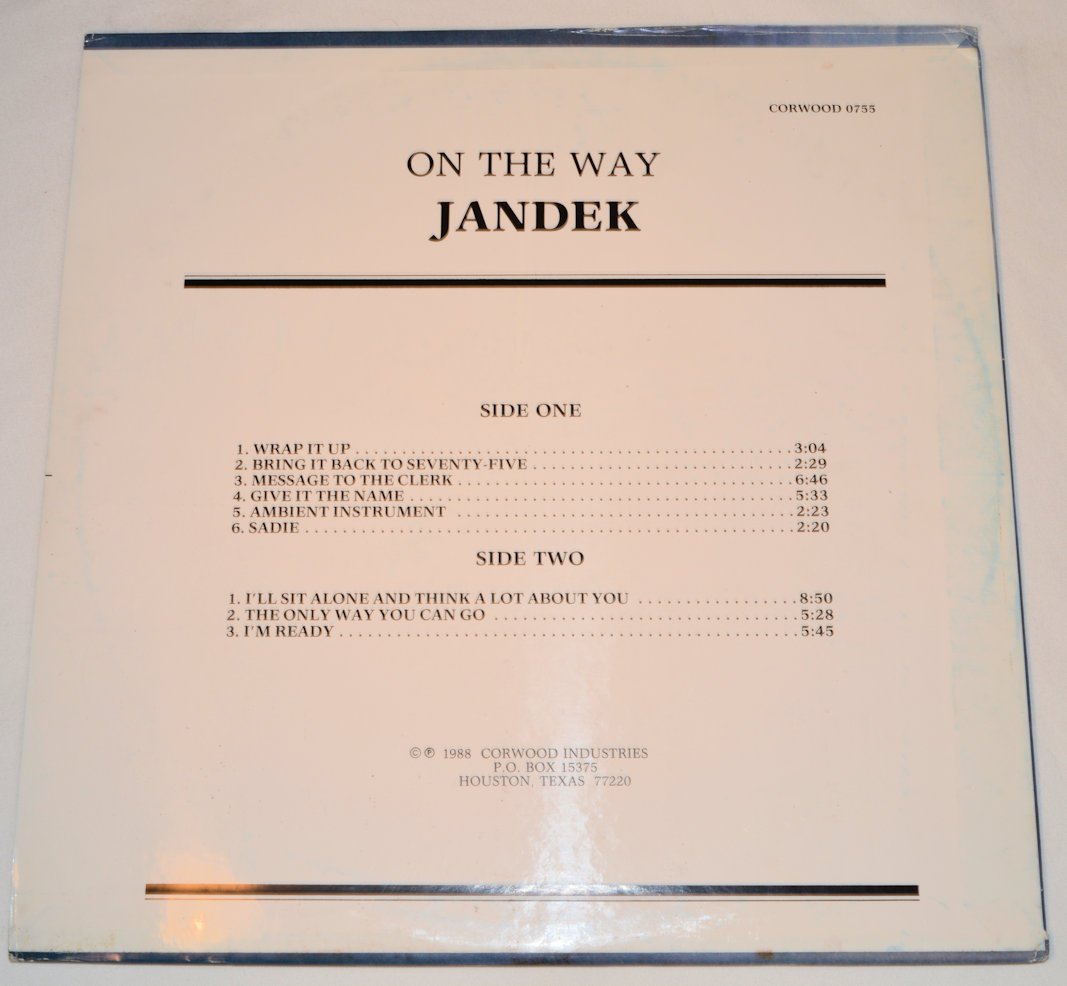 Jandek - On The Way