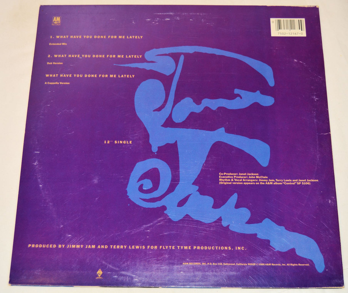 Jackson, Janet - What Have You Done For Me Lately