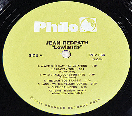 Redpath, Jean - Lowlands