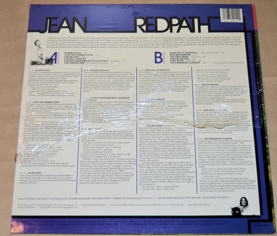 Redpath, Jean - Jean Redpath