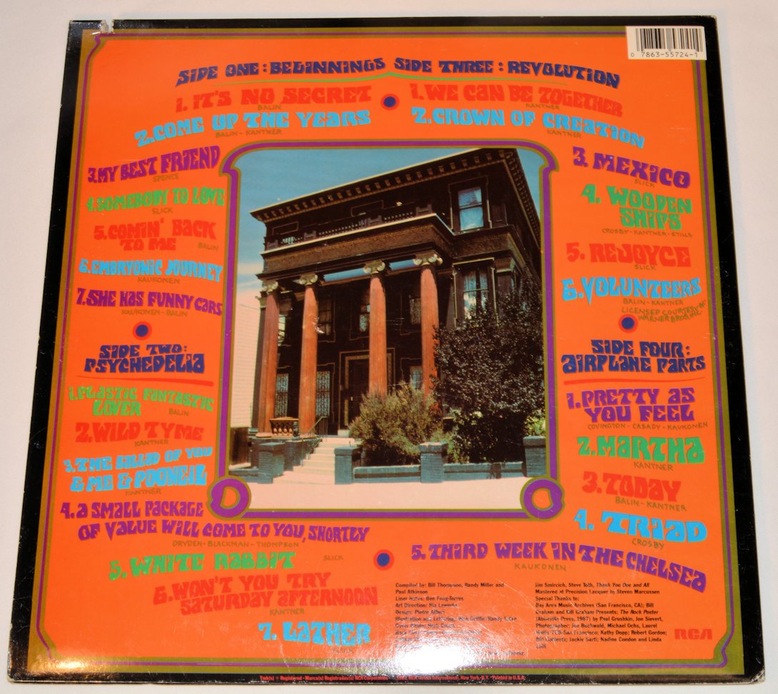 Jefferson Airplane - 2400 Fulton Street