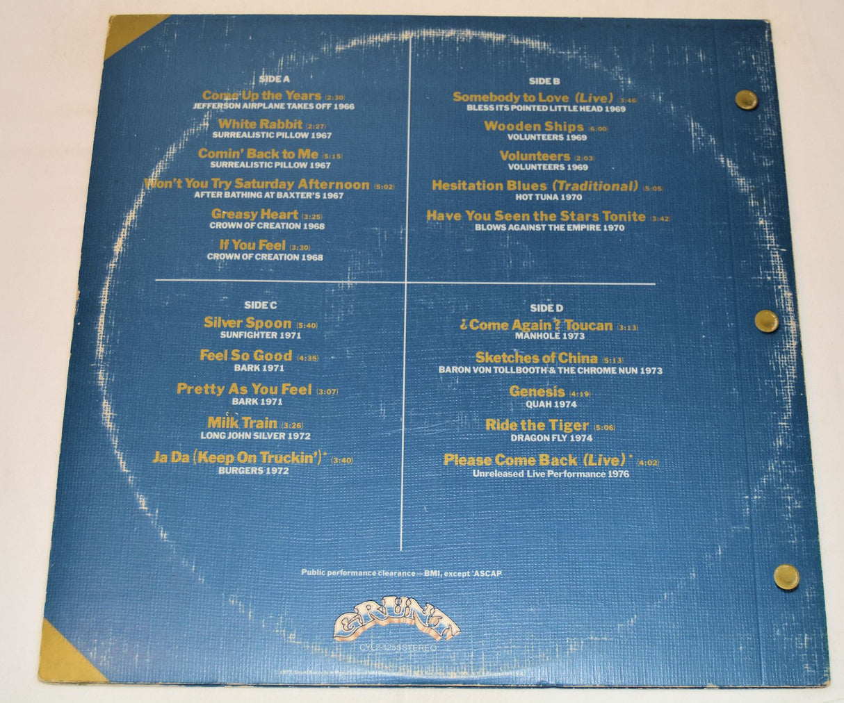 Jefferson Airplane - Flight Log