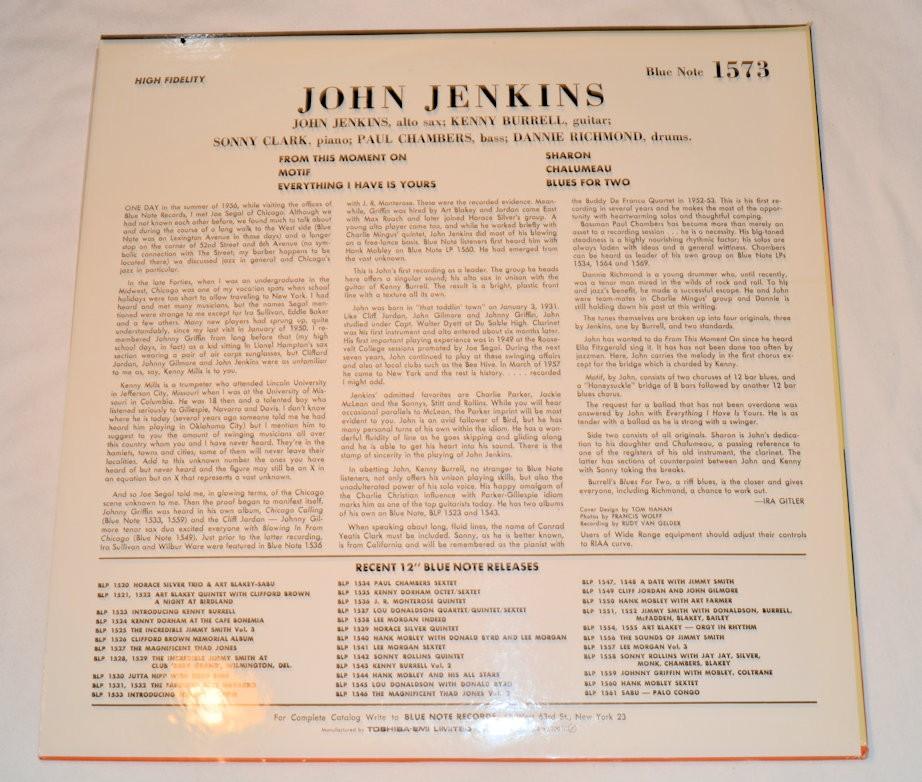 Jenkins / Burrell - John Jenkins With Kenny Burrell