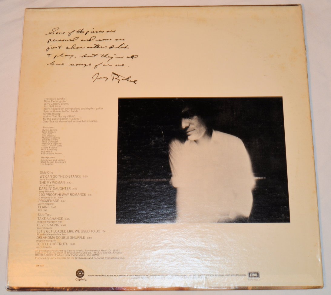 Riopelle, Jerry - Jerry Riopelle