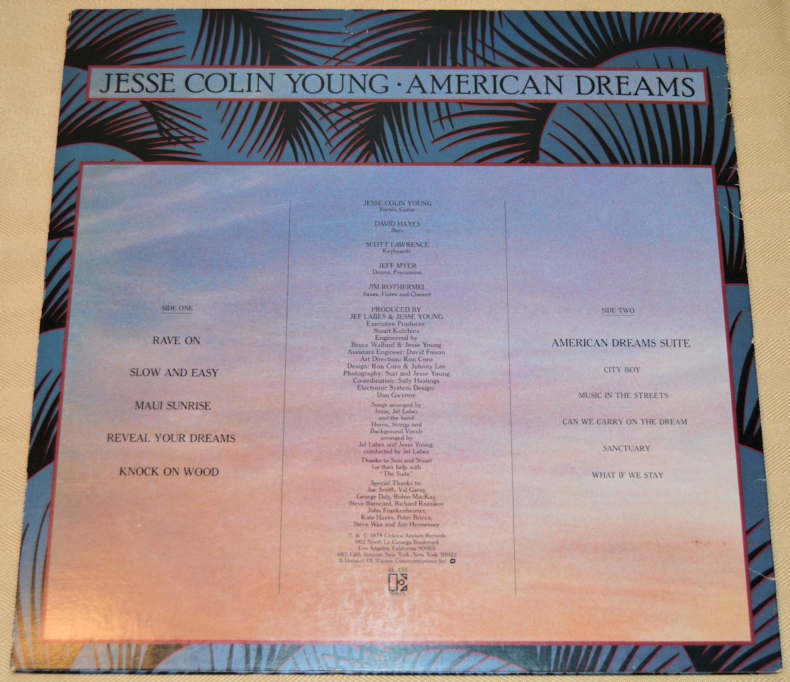 Young, Jesse Colin - American Dreams