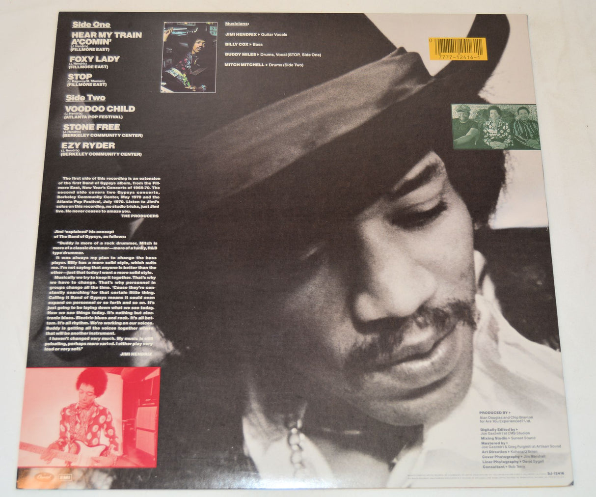 Hendrix, Jimi - Band Of Gypsys 2