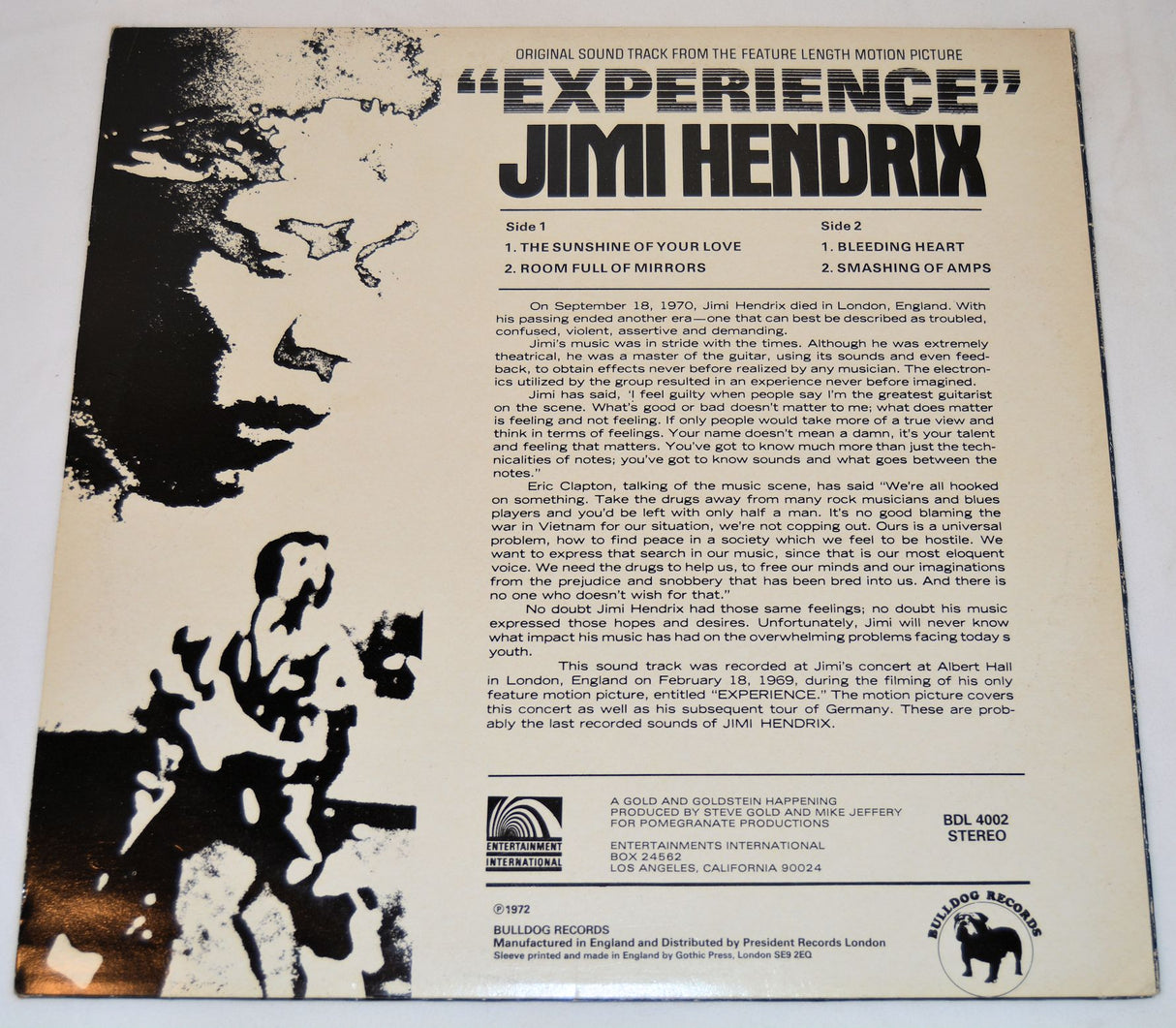 Hendrix, Jimi - Experience
