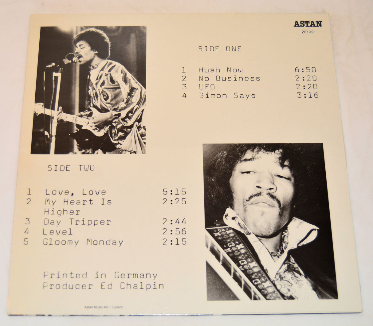 Hendrix, Jimi - Hush Now