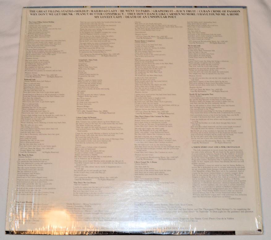 Buffett, Jimmy - White Sport Coat & Pink Crustacean