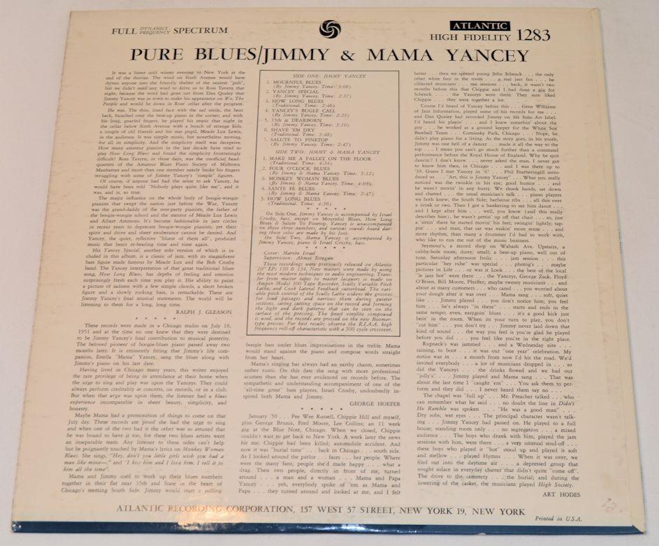 Yancey, Jimmy - Pure Blues