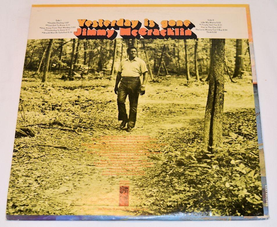 McCracklin, Jimmy - Yesterday Is Gone