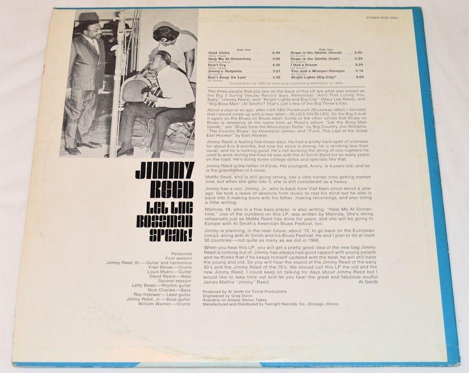 Reed, Jimmy - Let Bossman Speak
