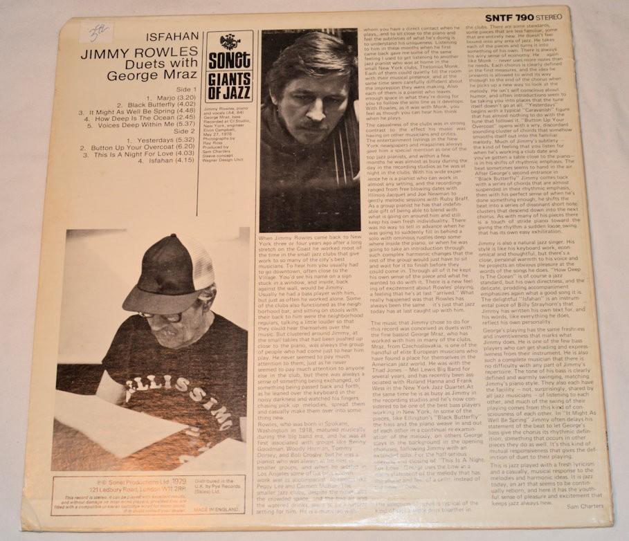 Rowles, Jimmy - Isfahan