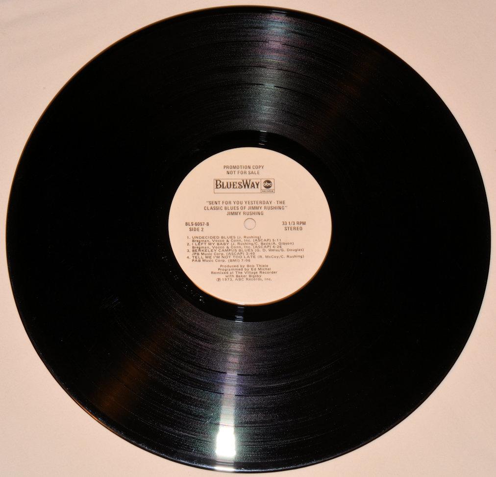 Rushing, Jimmy - Sent For You Yesterday