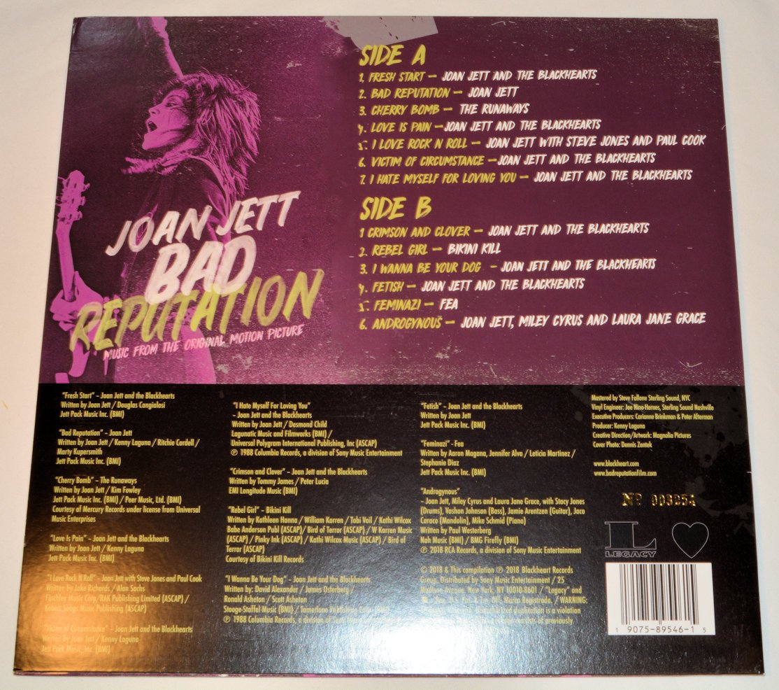 Jett, Joan - Bad Reputation Soundtrack