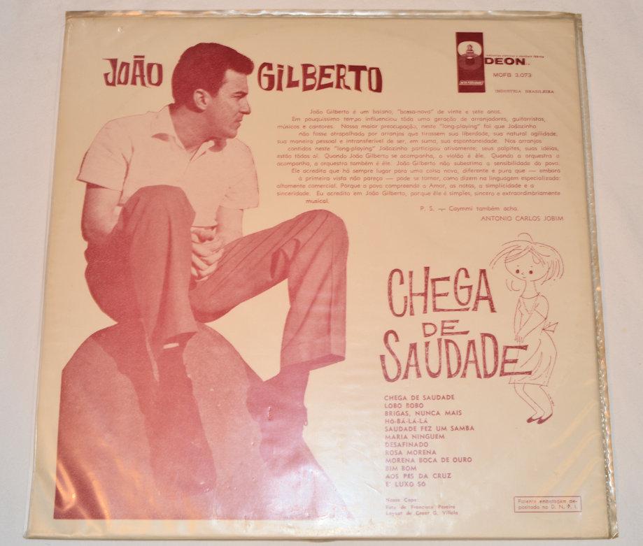 Gilberto, Joao - Chega De Saudade