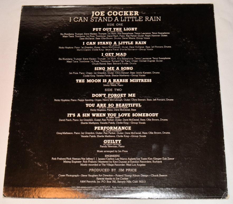 Cocker, Joe - I Can Stand A Little Rain