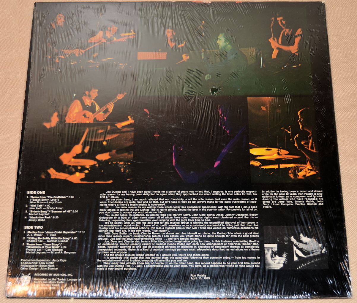 Dunlap, Joe Trio - The Joe Dunlap Trio