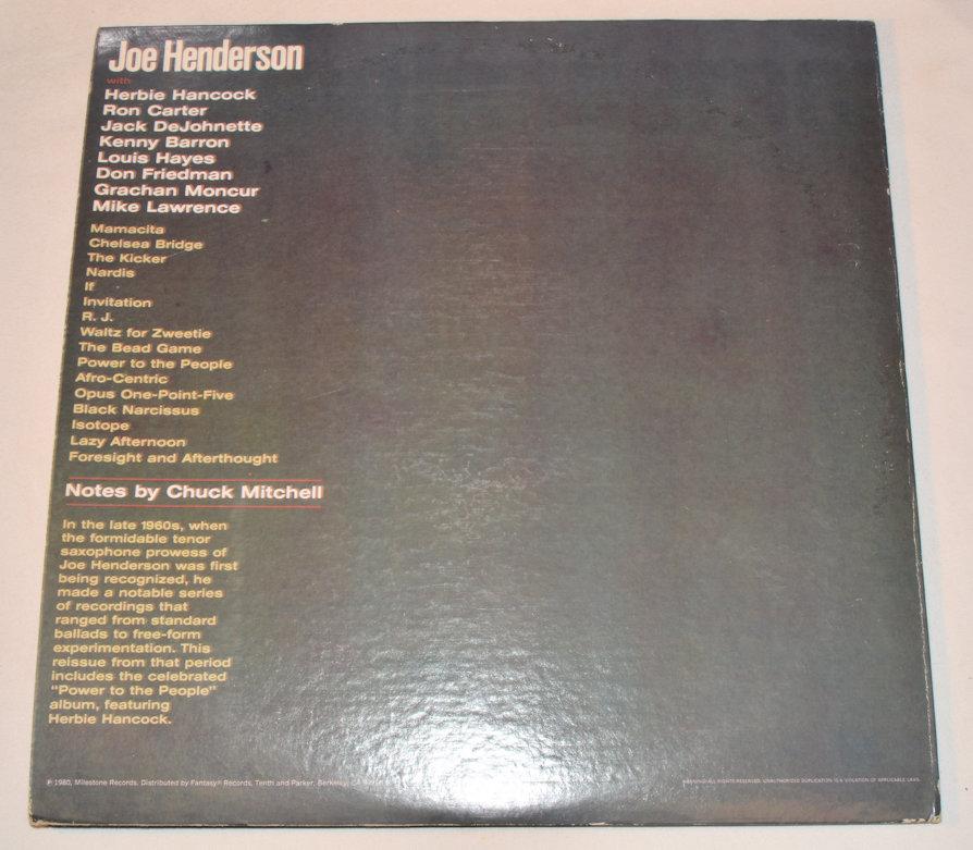 Henderson, Joe - Foresight