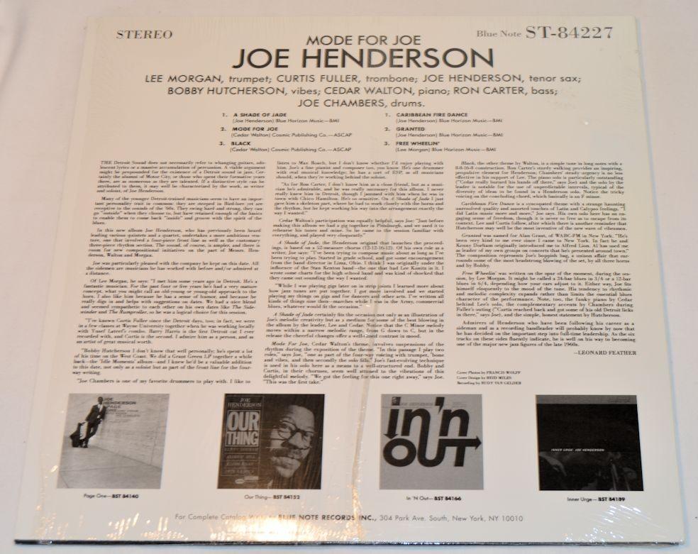 Henderson, Joe - Mode For Joe