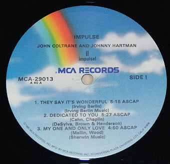 Coltrane & Hartman - John Coltrane & Johnny Hartman