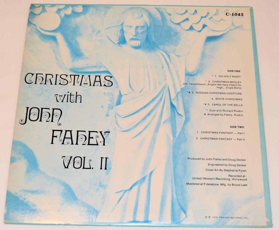 Fahey, John - Christmas Vol II