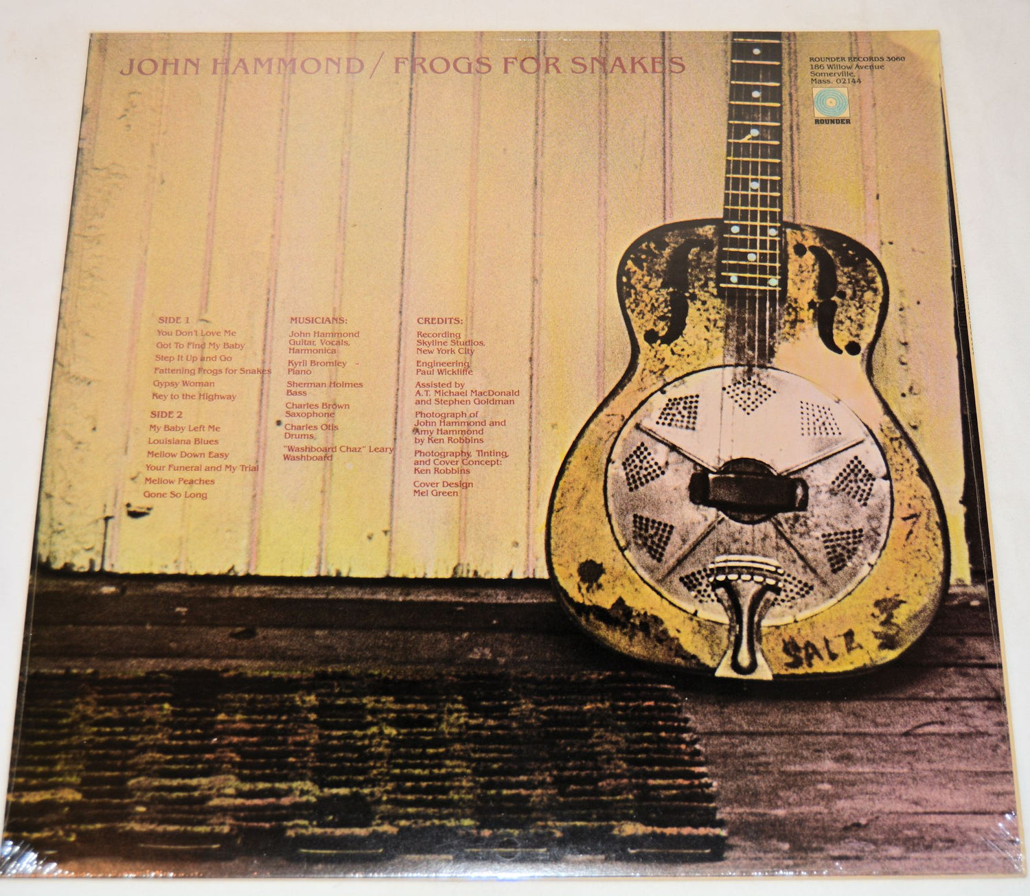 Hammond, John - Frogs For Snakes