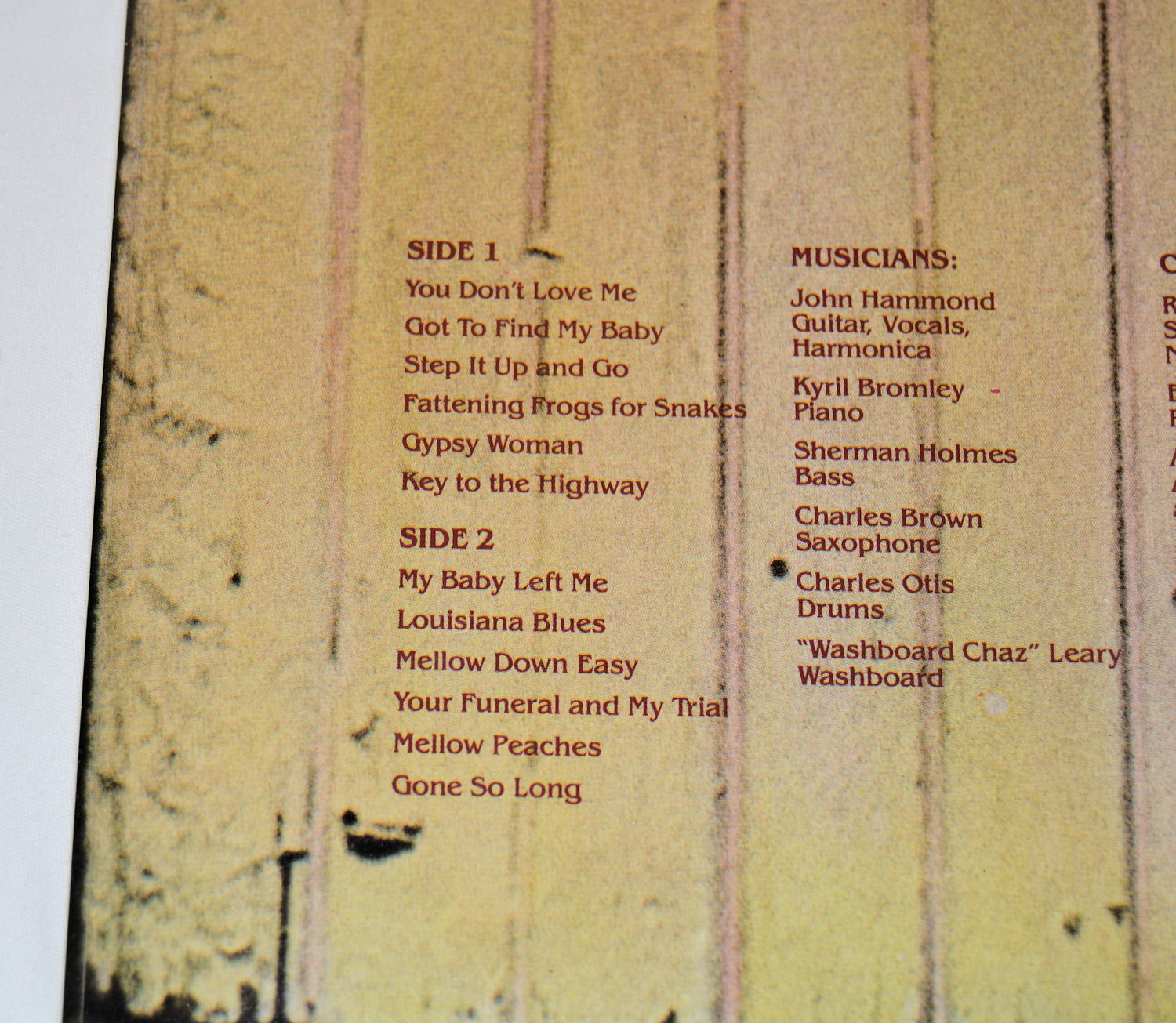 Hammond, John - Frogs For Snakes