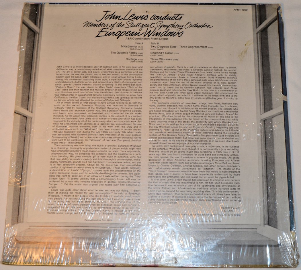 Lewis, John - European Windows