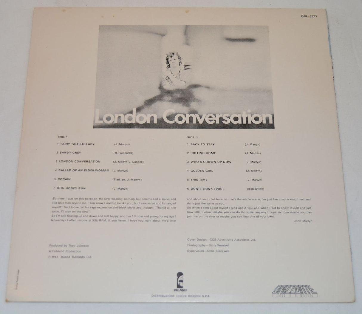 Martyn, John - London Conversation