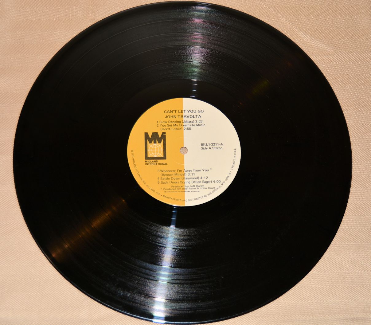 Travolta, John - Can't Let You Go