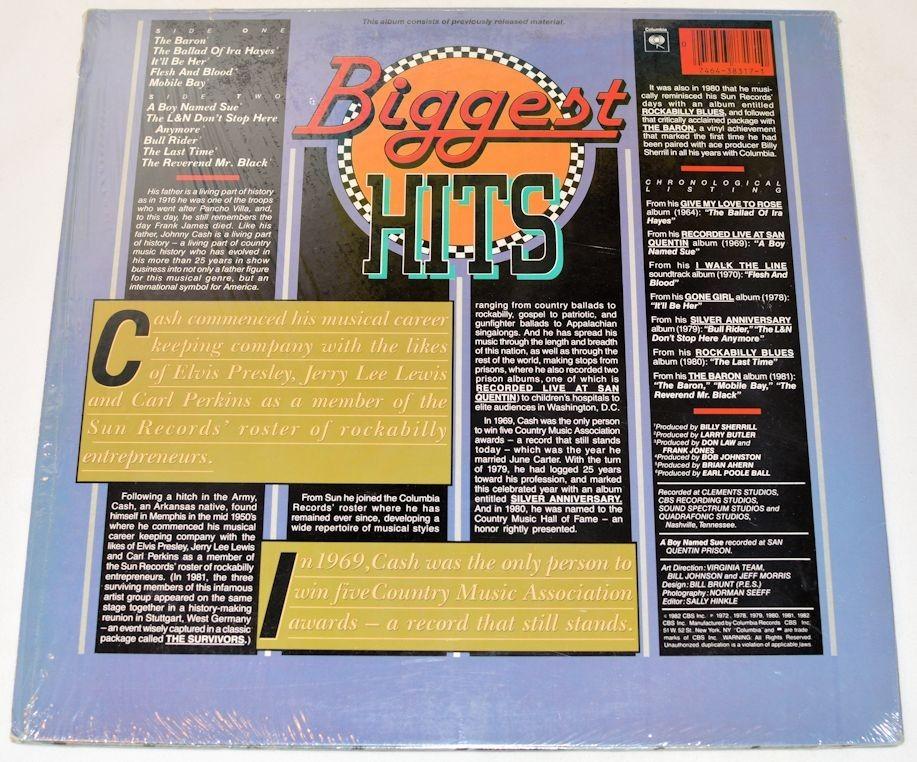 Cash, Johnny - Biggest Hits