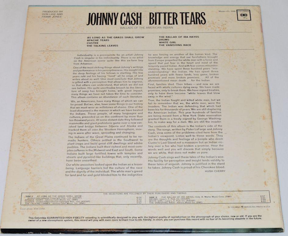 Cash, Johnny - Bitter Tears