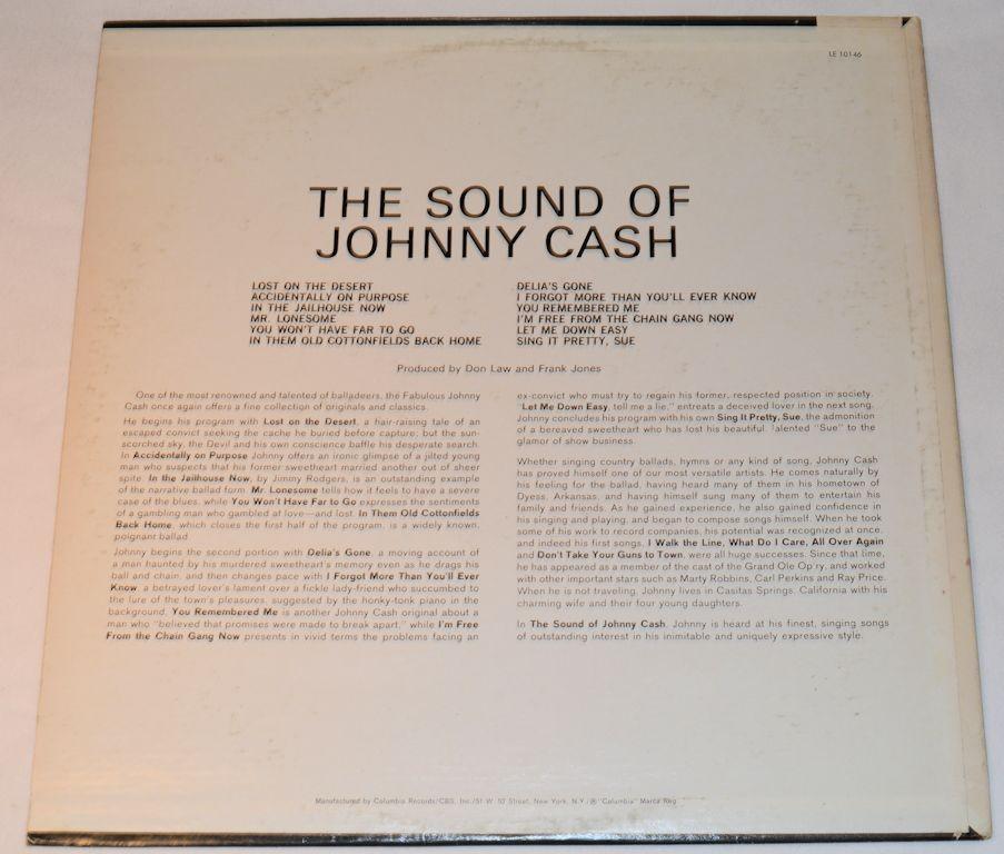 Cash, Johnny - The Sound Of