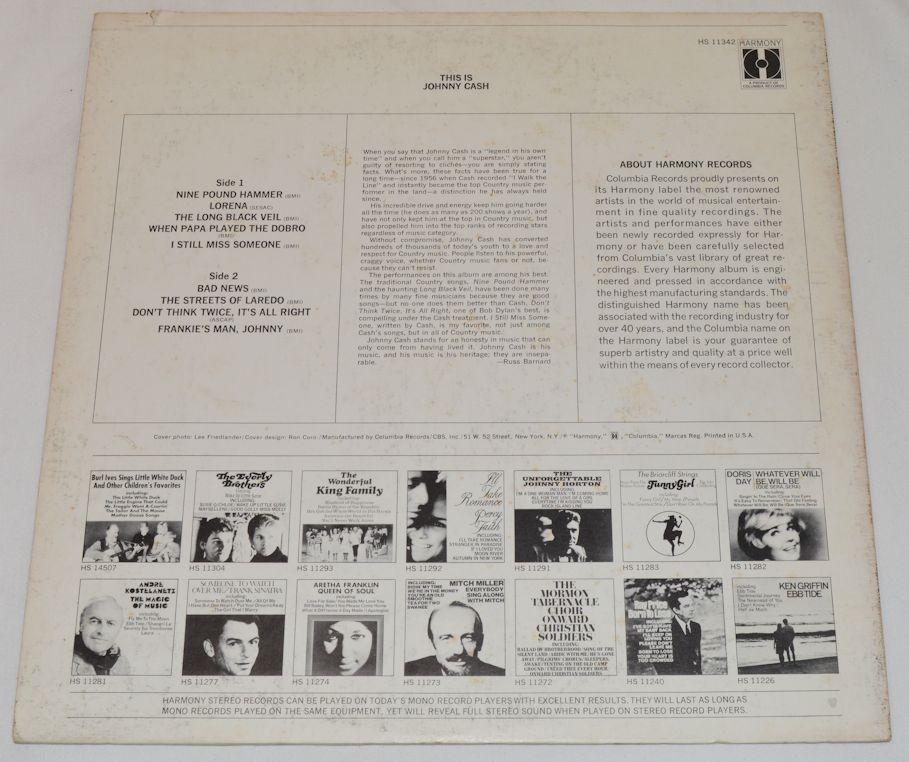 Cash, Johnny - This Is Johnny Cash