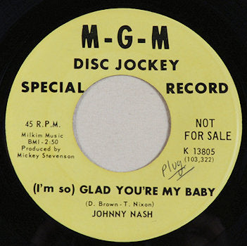 Nash, Johnny – (I'm So) Glad You're My Baby