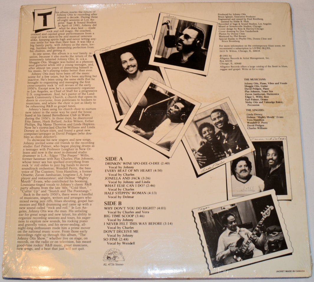 Otis, Johnny - New Johnny Otis Show With Shuggie Otis