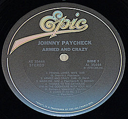 Paycheck, Johnny – Armed And Crazy