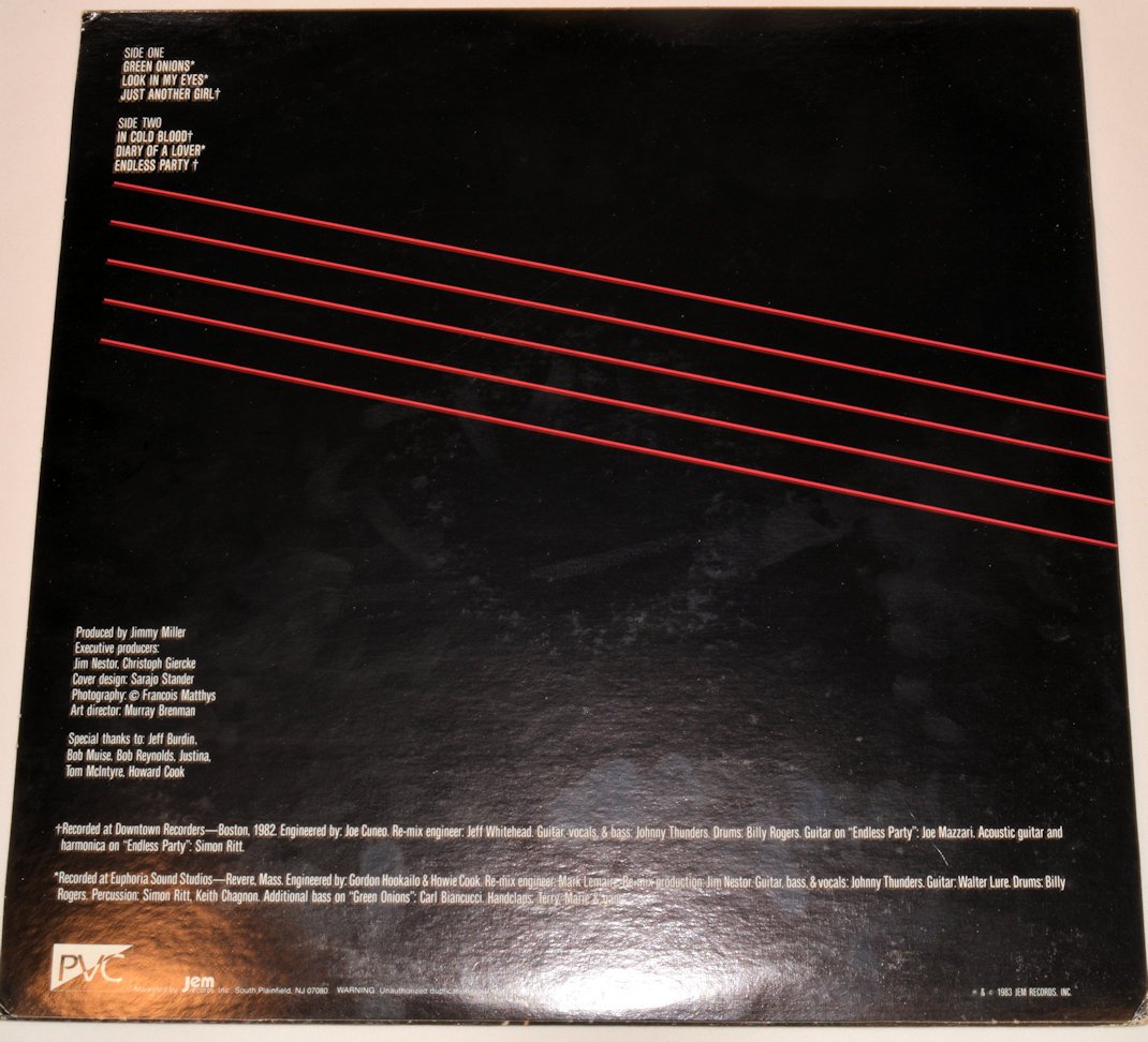 Thunders, Johnny - Diary Of A Lover