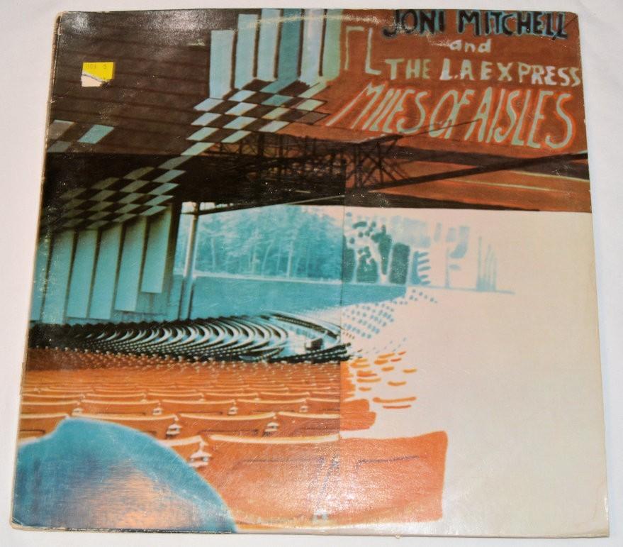 Mitchell, Joni Miles Of Aisles, Vinyl Record Album LP, Used Joe's