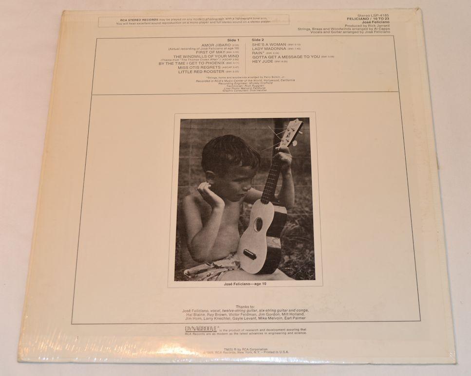 Feliciano, Jose - 10 to 23