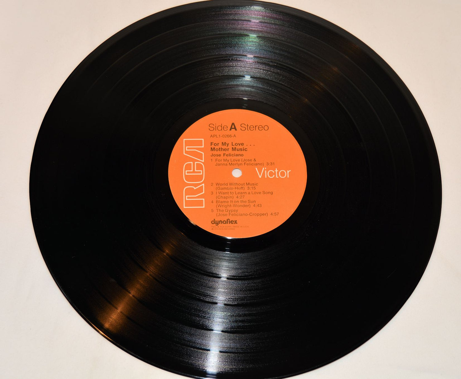 Feliciano, Jose - For My Love... Mother Music