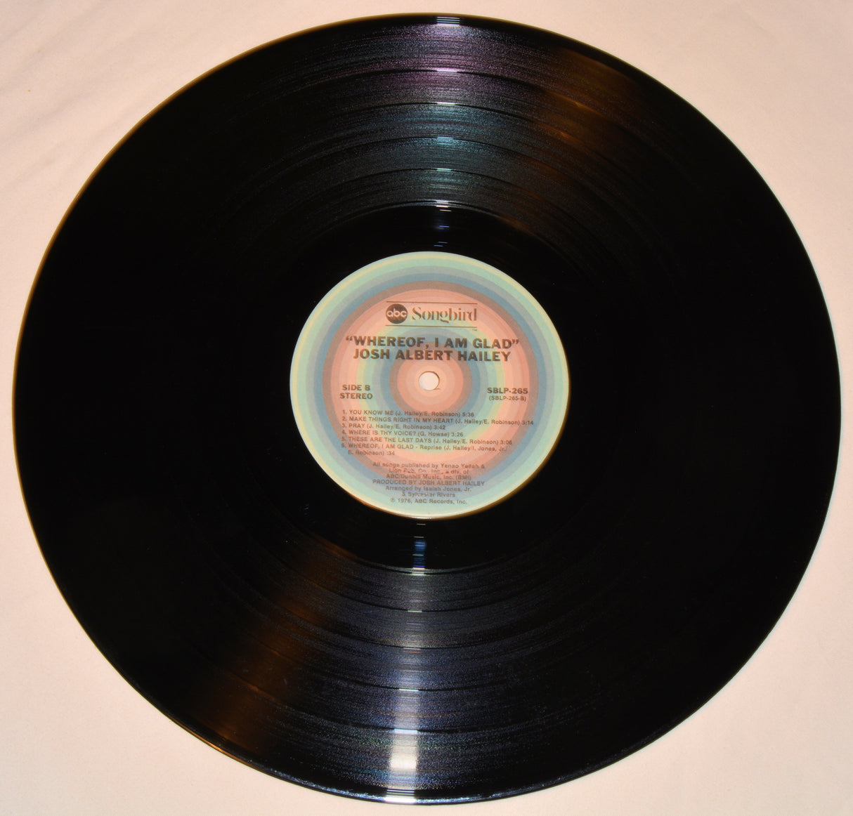 Hailey, Josh Albert - Whereof, I Am Glad