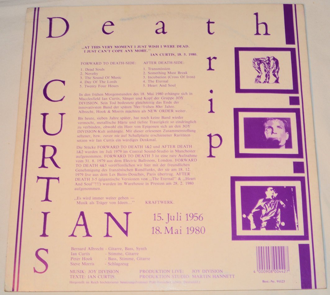 Joy Division - Death Trip