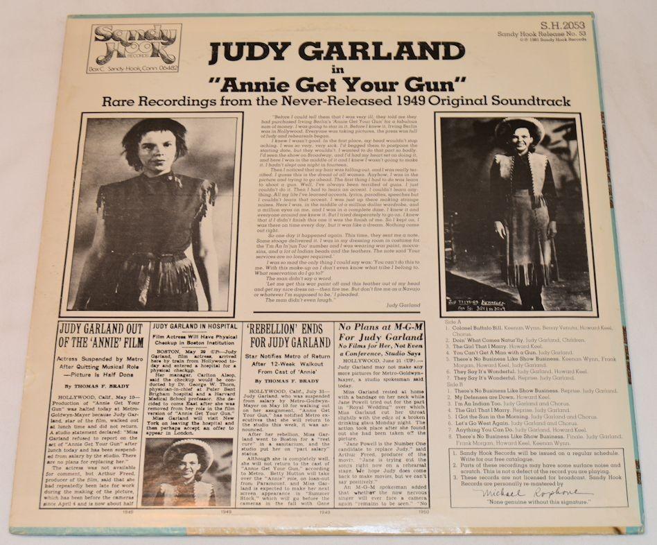 Garland, Judy - Annie Get Your Gun