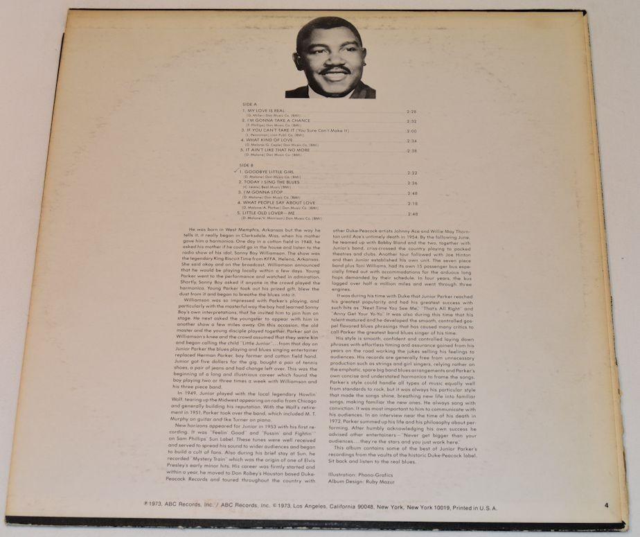 Parker, Junior - Sometimes Tomorrow