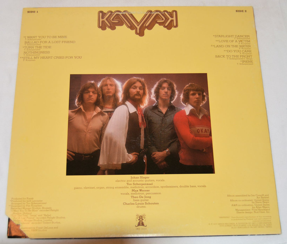 Kayak - Starlight Dancer